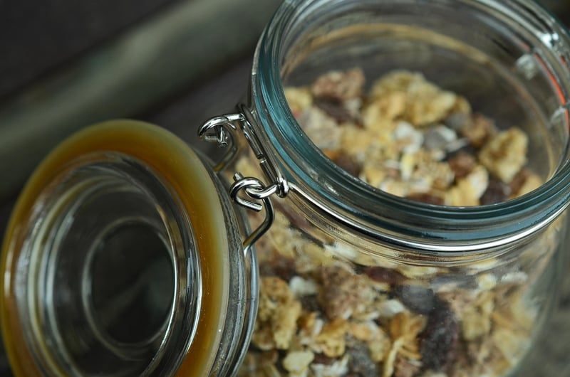 Repurposed Mason Jar Organizer